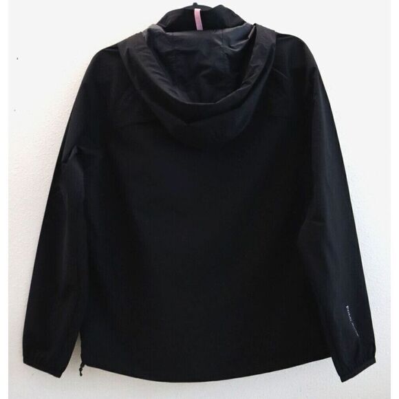Polo Golf Ralph Lauren Women Sz XS Black 1/2 Zip Hooded Windbreaker Jacket - Picture 2 of 14